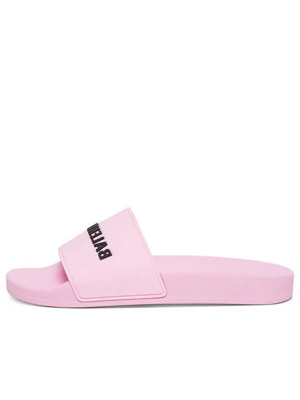Сандалии pool slides 'light pink' Balenciaga — изображение 1 из 4, розовый
