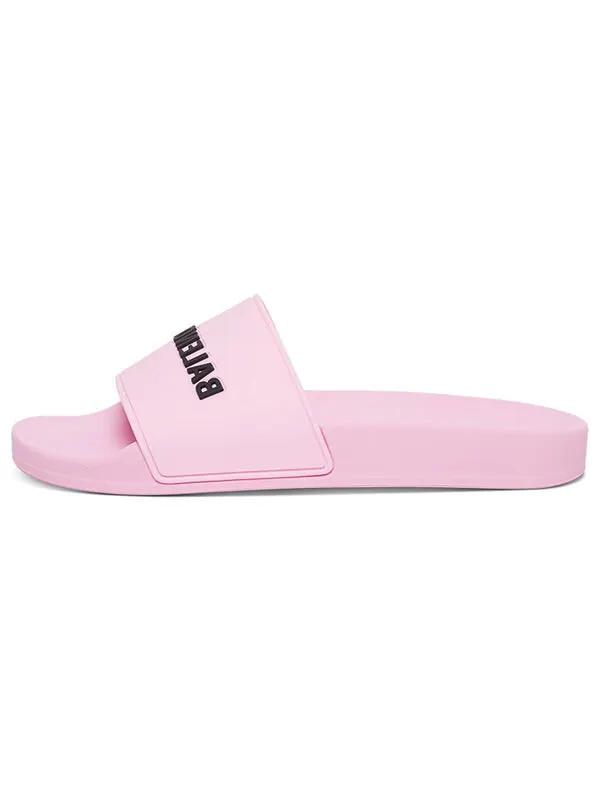 Сандалии pool slides 'light pink' Balenciaga — изображение 2 из 4, розовый