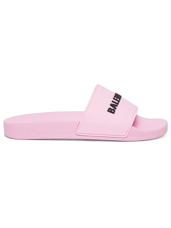 Сандалии pool slides 'light pink' Balenciaga — изображение 3 из 4, розовый