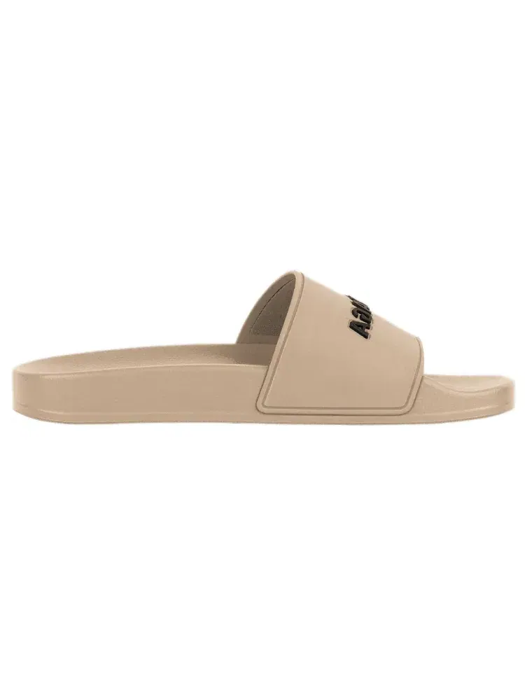 Шлепанцы Balenciaga Pool Slides — изображение 2 из 6, бежевый