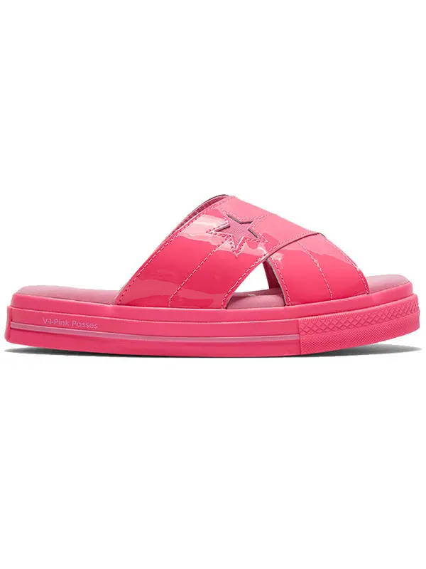 Тапочки opi one star slide retro pink slippers Converse — изображение 3 из 4, розовый