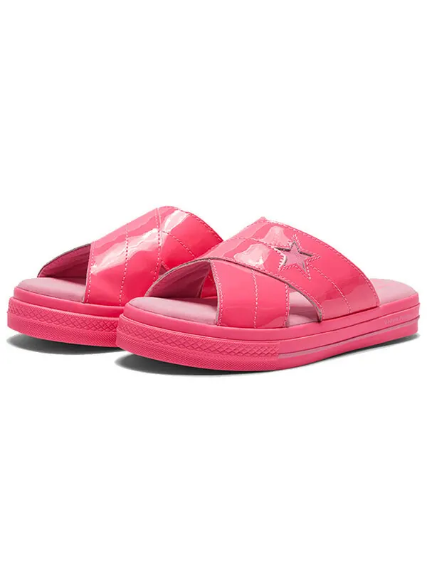 Тапочки opi one star slide retro pink slippers Converse — изображение 4 из 4, розовый