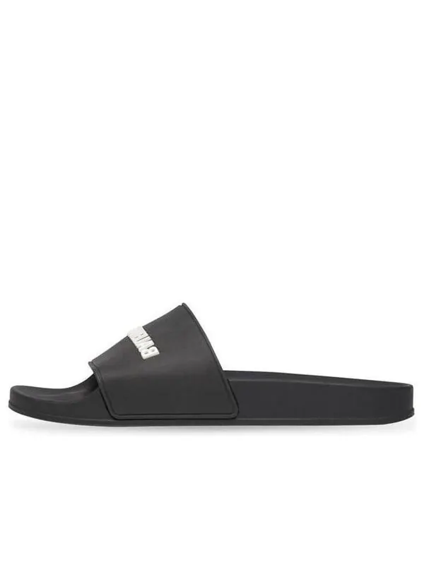 Сандалии pool slides 'black' Balenciaga — изображение 1 из 4, черный