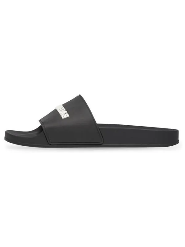 Сандалии pool slides 'black' Balenciaga — изображение 2 из 4, черный
