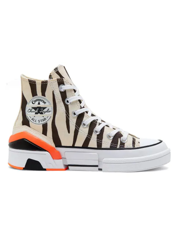 Кроссовки cpx70 high 'sunblocked - zebra print' Converse — изображение 3 из 4, черный/оранжевый