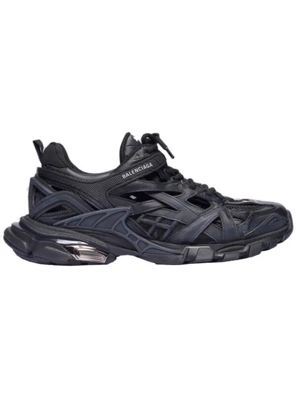 Кроссовки track.2 trainer 'black' Balenciaga — изображение 2 из 4, черный