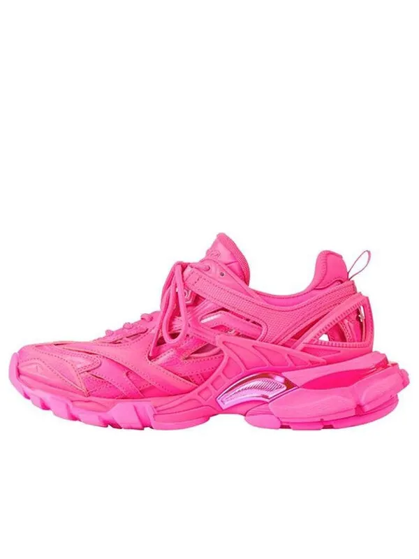 Кроссовки track.2 trainer 'fluo pink' Balenciaga — изображение 1 из 4, розовый красный