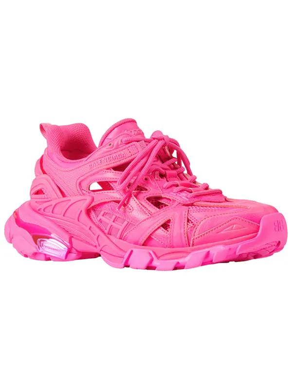 Кроссовки track.2 trainer 'fluo pink' Balenciaga — изображение 3 из 4, розовый красный