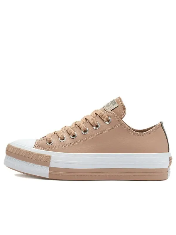 Кроссовки ctas double stack lift ox salt pink Converse — изображение 1 из 4, розовый