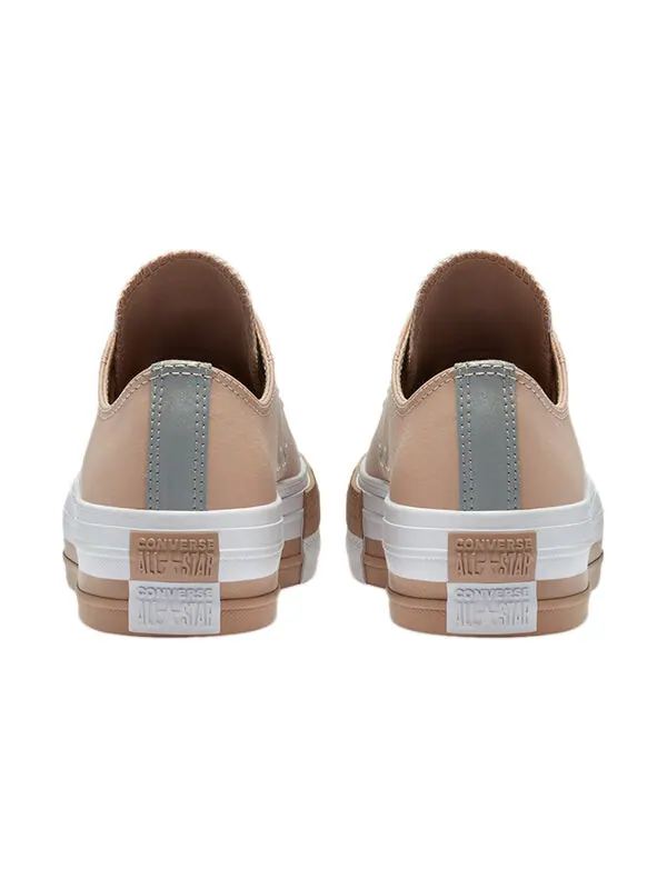 Кроссовки ctas double stack lift ox salt pink Converse — изображение 4 из 4, розовый