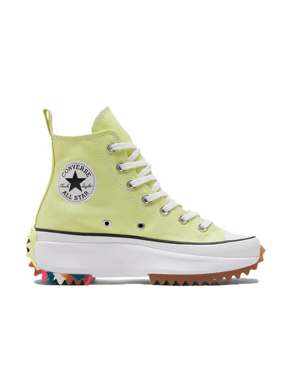 Кроссовки run star hike high 'light zitron' Converse — изображение 2 из 4, светлый желтый