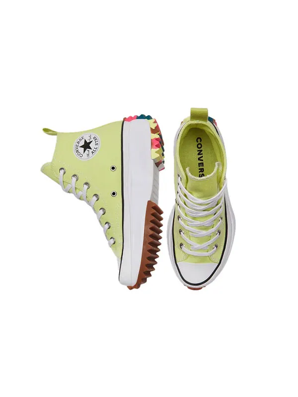 Кроссовки run star hike high 'light zitron' Converse — изображение 4 из 4, светлый желтый