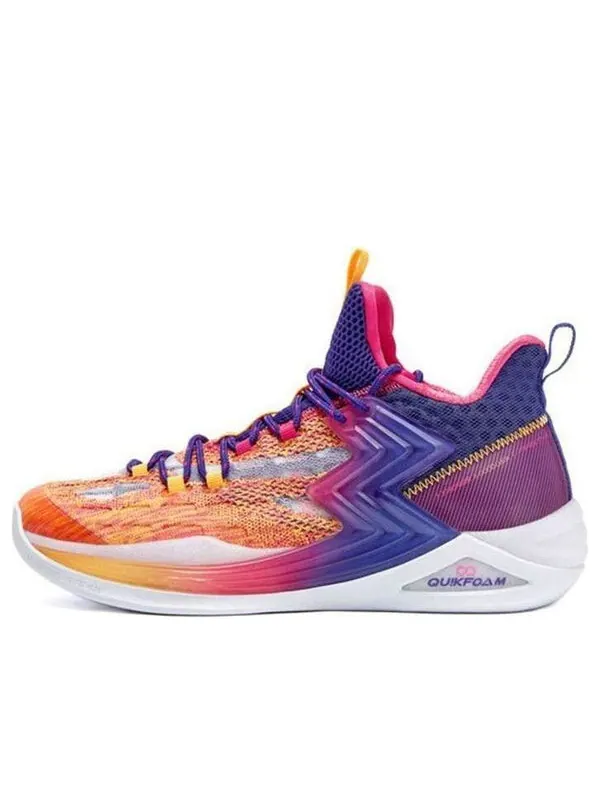 Кроссовки aaron gordon qu!k basketball shoes 'orange purple' 361 Degrees