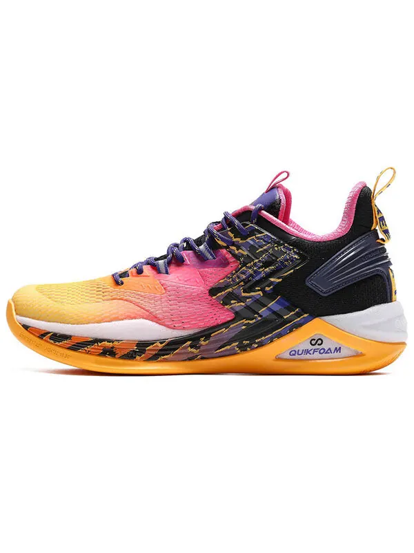 Кроссовки x aaron gordon qu!k basketball shoes 'orange black pink' 361 Degrees — изображение 2 из 4, оранжевый/черный/розовый