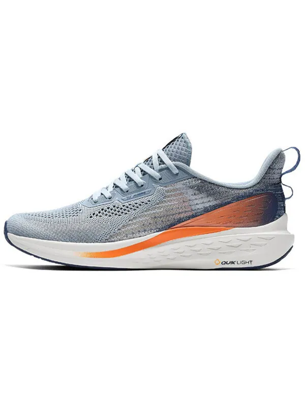 Кроссовки 361 Degrees QU!K Light Breathable Running Shoes 'Gray Orange — изображение 2 из 4, серый оранжевый