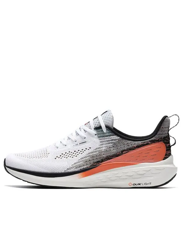 Кроссовки 361 Degrees QU!K Light Breathable Running Shoes 'White Black Orange'