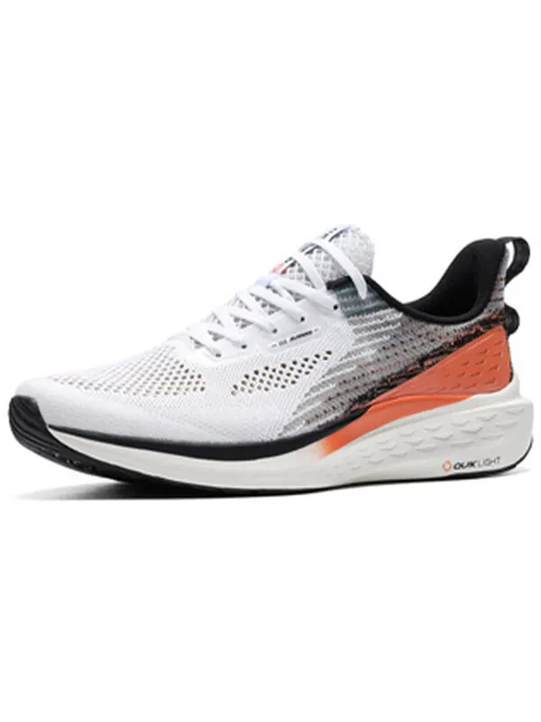Кроссовки 361 Degrees QU!K Light Breathable Running Shoes 'White Black Orange' — изображение 4 из 4, белый/черный/оранжевый