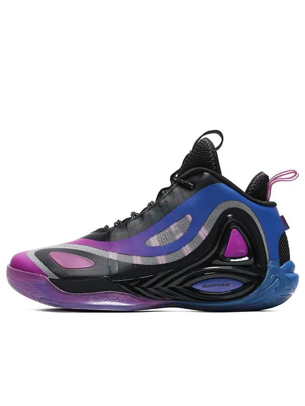 Кроссовки x aaron gordon qu!ck foam basketball shoes 'black purple blue' 361 Degrees