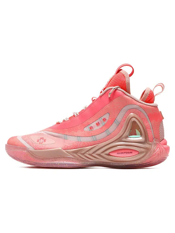 Кроссовки x aaron gordon qu!k lite kungfu dunk sport basketball shoes 'pink' 361 Degrees — изображение 2 из 4, розовый