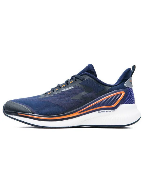 Кроссовки qu!k lite lightweight breathable running shoes 'blue white' 361 Degrees — изображение 2 из 4, синий/белый/оранжевый