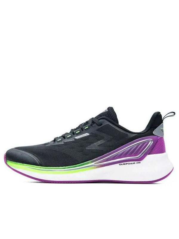 Кроссовки qu!k lite lightweight breathable running shoes 'black purple' 361 Degrees