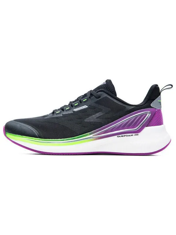 Кроссовки qu!k lite lightweight breathable running shoes 'black purple' 361 Degrees — изображение 2 из 4