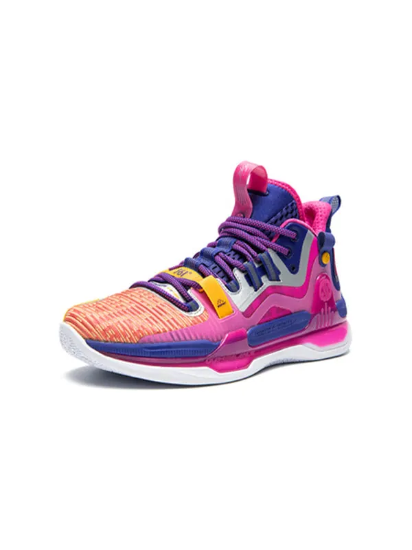 Кроссовки ag1 aaron gordon 'california sunset' 361 Degrees — изображение 2 из 4, розовый/фиолетовый/синий