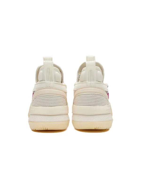 Кроссовки 361 Degrees x Qu!k Foam Lite Running Shoes 'White' — изображение 4 из 4, бежевый/белый