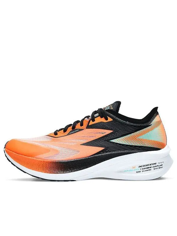 Кроссовки 361 Degrees x Qu!k Foam Flying Flame PB Running Shoes 'Orange Black'