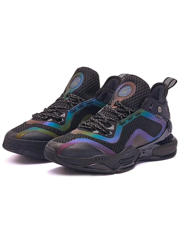 Кроссовки ag2 aaron gordon 'obsidian' 361 Degrees — изображение 3 из 4, черный/фиолетовый/синий