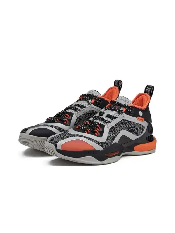Кроссовки ag2 aaron gordon 'black grey orange' 361 Degrees — изображение 2 из 4, черный/серый/оранжевый