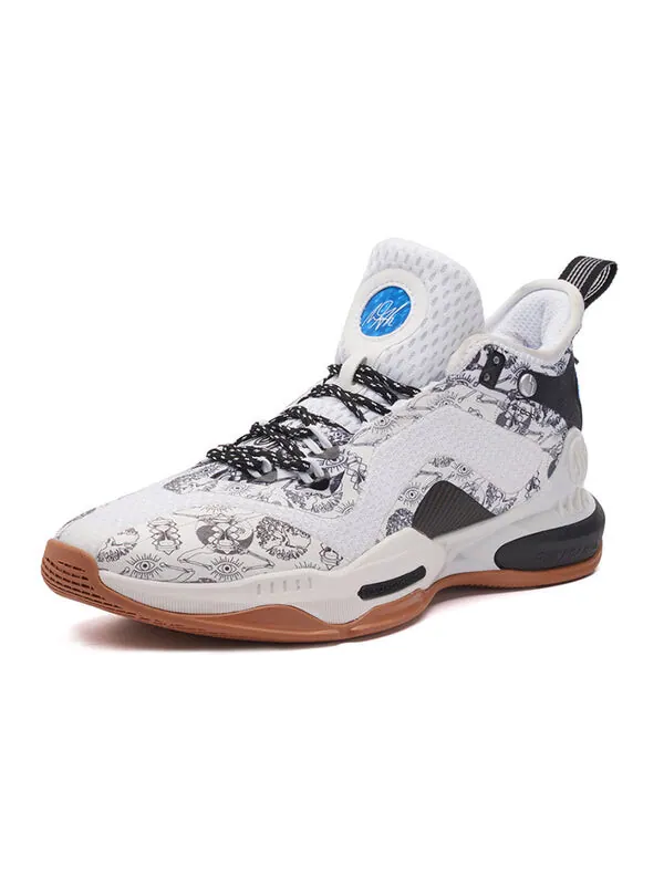 Кроссовки ag2 aaron gordon 'totem' 361 Degrees — изображение 2 из 4, белый/черный/коричневый