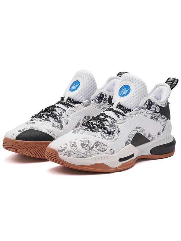 Кроссовки ag2 aaron gordon 'totem' 361 Degrees — изображение 3 из 4, белый/черный/коричневый
