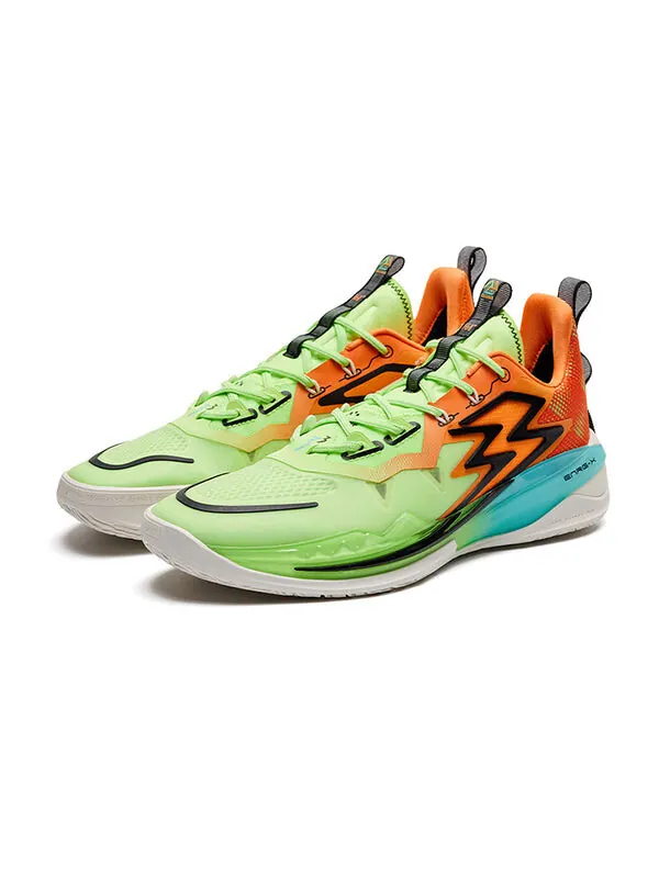 Кроссовки big3 3.0 'green orange' 361 Degrees — изображение 4 из 4, зеленый/оранжевый/синий
