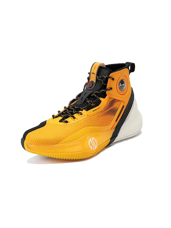 Кроссовки ag3 pro aaron gordon 'be water' 361 Degrees — изображение 2 из 4, белый/желтый