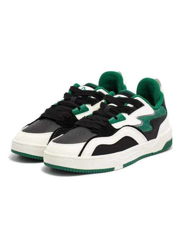 Кроссовки skate up 'white black green' 361 Degrees — изображение 3 из 4, белый/зеленый/черный