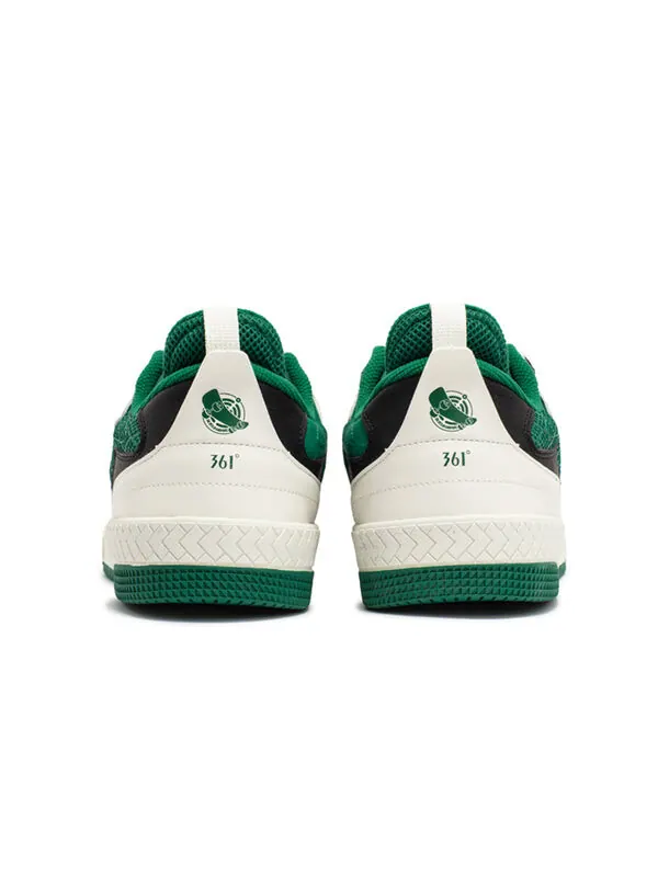 Кроссовки skate up 'white black green' 361 Degrees — изображение 4 из 4, белый/зеленый/черный