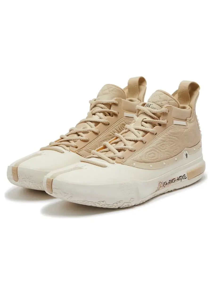 Кроссовки 361 Degrees Joker 1 'Almond White' — изображение 3 из 5, бежевый