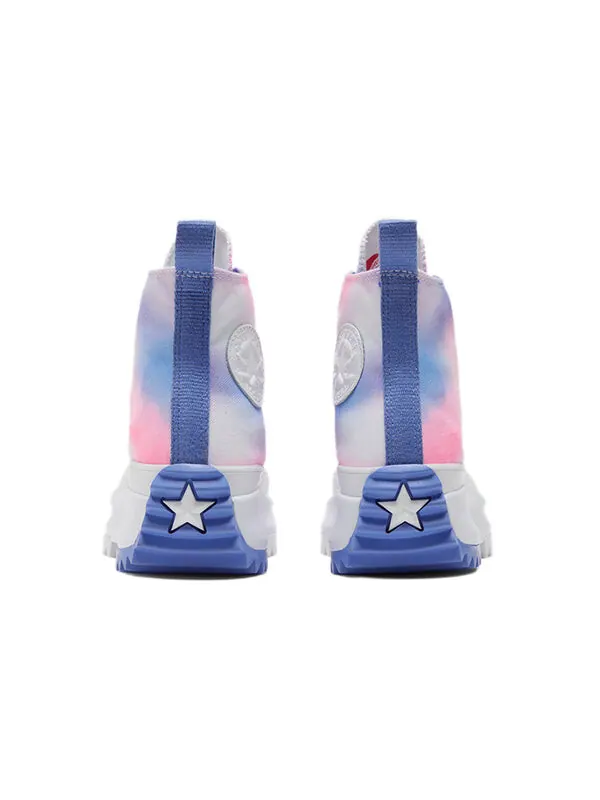 Кроссовки run star hike high 'cloud wash - storm pink' Converse — изображение 4 из 4, синий/розовый