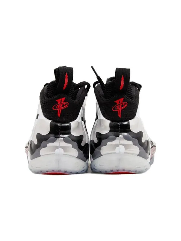 Кроссовки air foamposite one prm Nike — изображение 3 из 4, черный/красный--белый