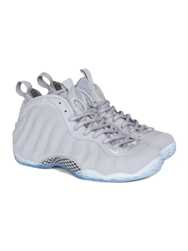 Кроссовки air foamposite one prm Nike — изображение 2 из 4, серый/белый/серый/черный