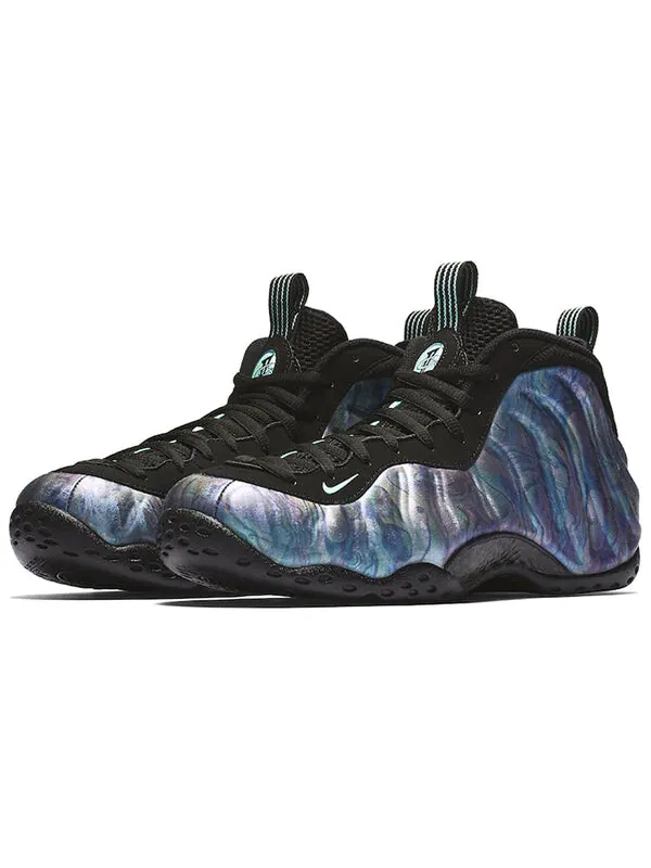 Кроссовки air foamposite one premium Nike — изображение 3 из 4, черный/зеленый