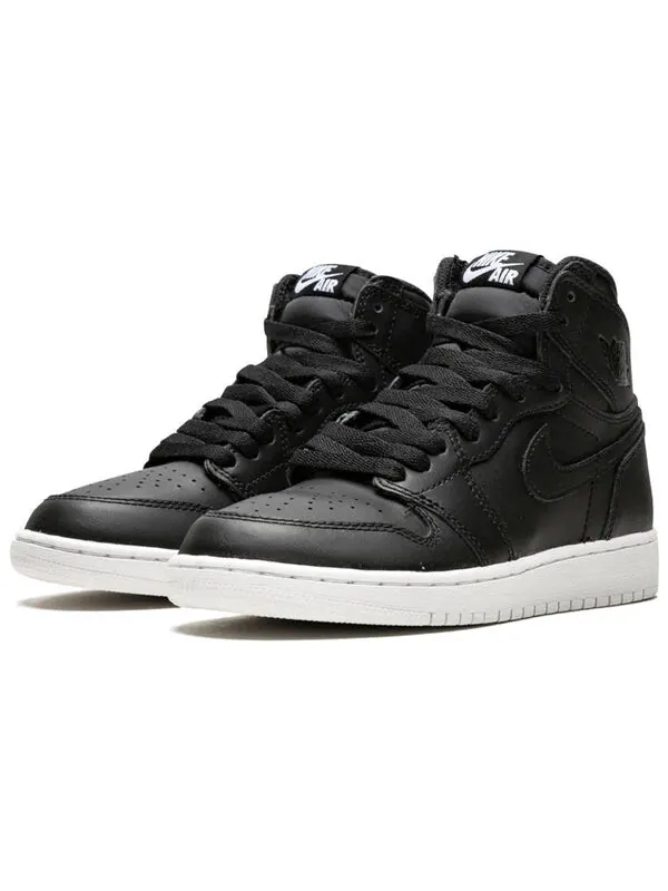Кроссовки 1 ретро высокие og Air Jordan — изображение 3 из 4, черный/белый
