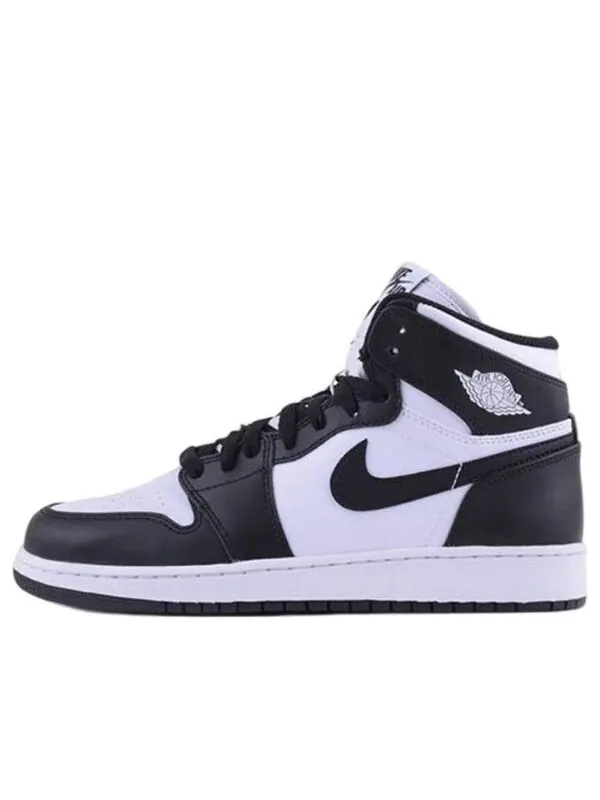 Кроссовки 1 ретро высокие og Air Jordan — изображение 1 из 4, черный/белый-черный