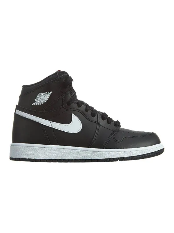 Кроссовки 1 ретро высокие og Air Jordan — изображение 2 из 4, черный/черный-белый