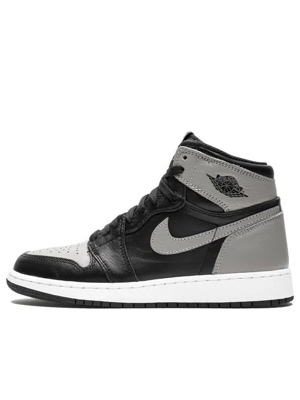 Кроссовки 1 ретро высокие og Air Jordan — изображение 1 из 4, черный/серый/белый