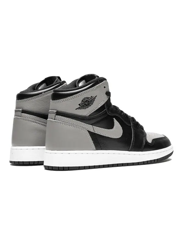 Кроссовки 1 ретро высокие og Air Jordan — изображение 4 из 4, черный/серый/белый