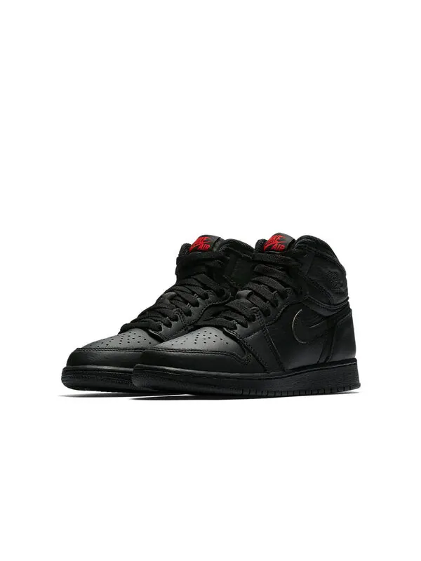 Кроссовки 1 ретро высокие og Air Jordan — изображение 3 из 4, черный/красный