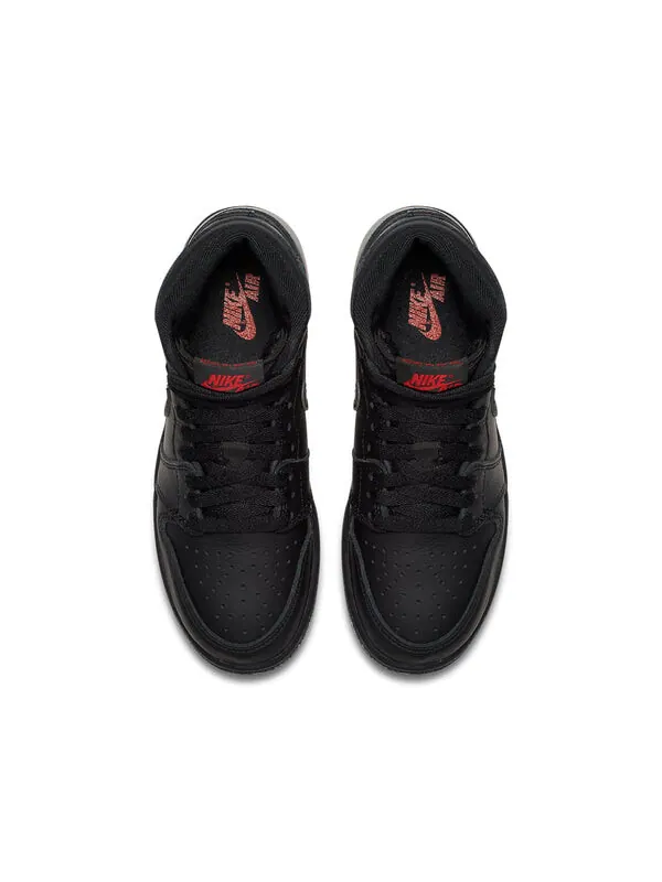 Кроссовки 1 ретро высокие og Air Jordan — изображение 4 из 4, черный/красный