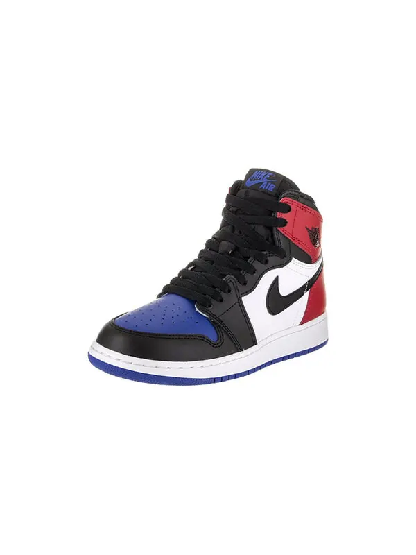 Кроссовки 1 ретро высокие og Air Jordan — изображение 3 из 4, черный/красный--белый